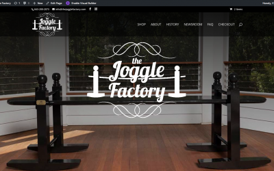 The Joggle Factory launches new website!
