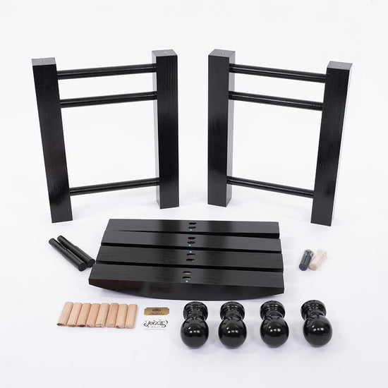 Some easy assembly required if shipping joggling board to your home.